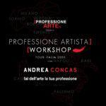 tour andrea concas professione artista